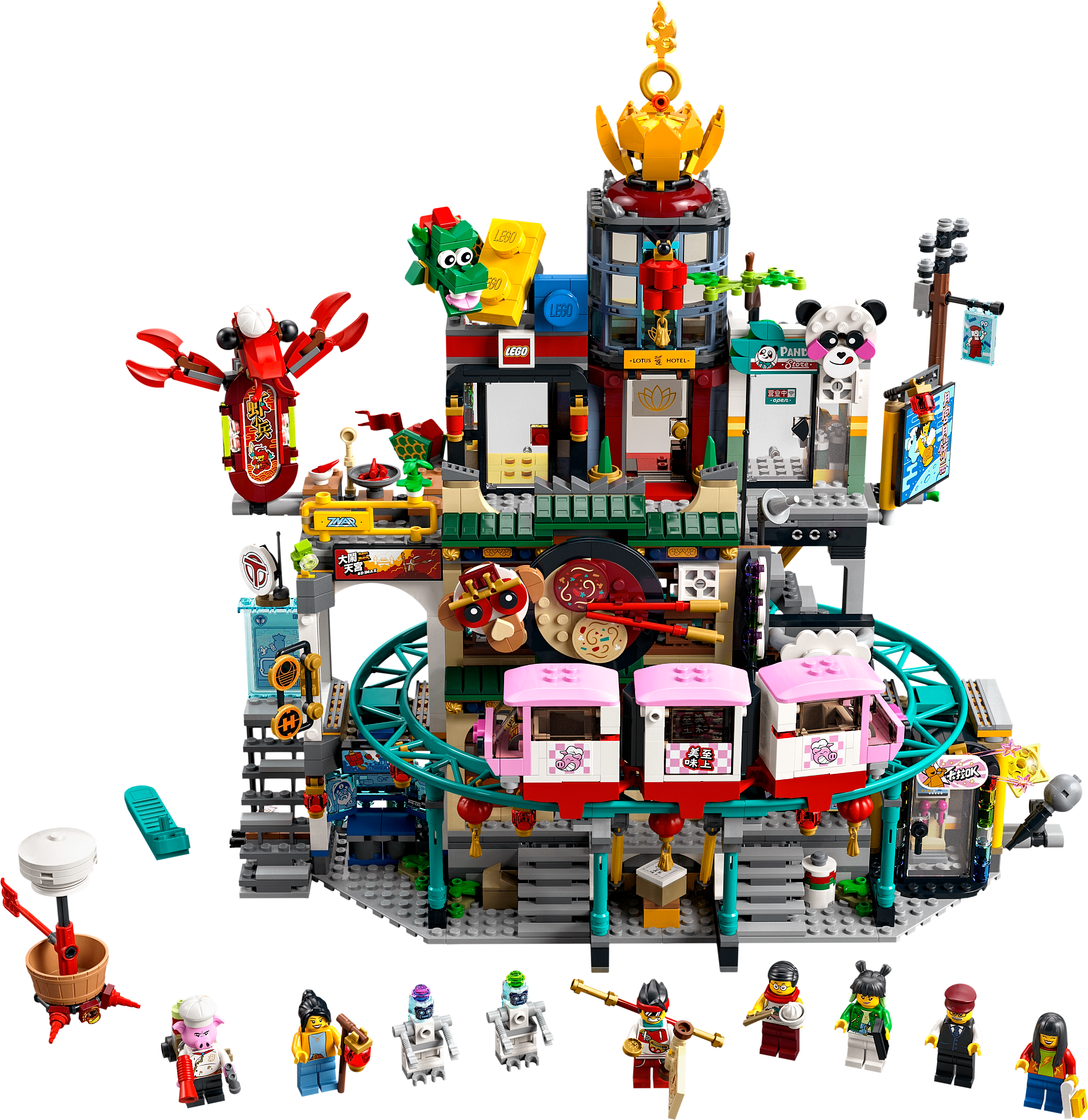 The City of Lanterns 80036 | Monkie Kid™ | Buy online at Official LEGO® Shop US