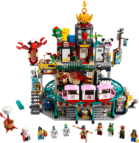 La città delle lanterne — set LEGO 80036