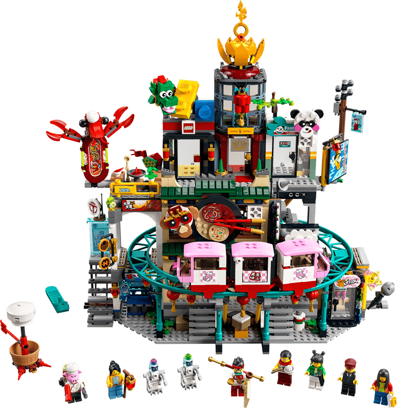 La città delle lanterne — set LEGO 80036