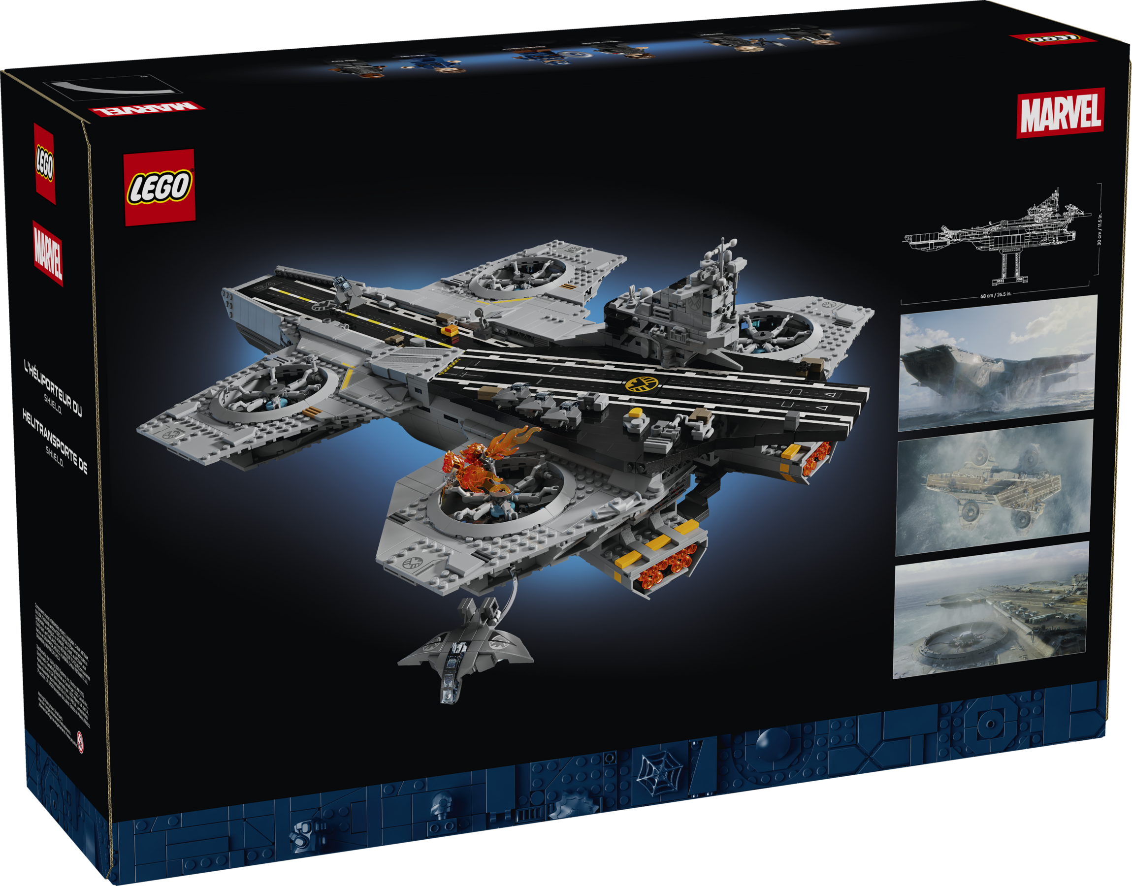 S.H.I.E.L.D. Helicarrier 76354 | Marvel | Buy online at the
