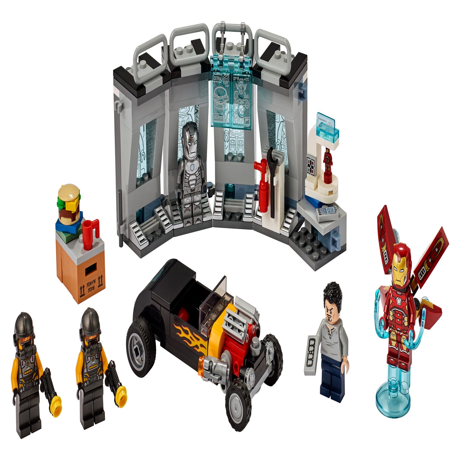 Iron Man Armory 76167 | Marvel | Buy online at the Official LEGO® Shop US