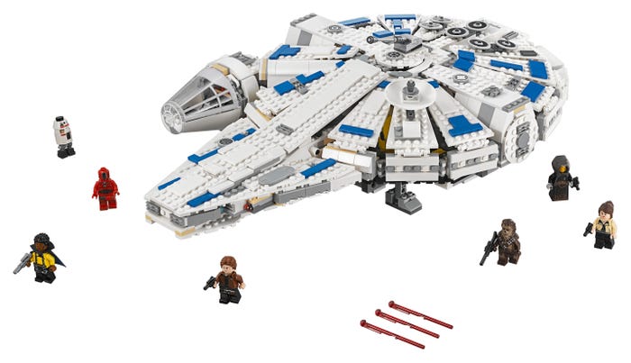La historia de los sets LEGO® Star Wars™ del Halcón | Adults Welcome | LEGO.com | Oficial LEGO® Shop ES