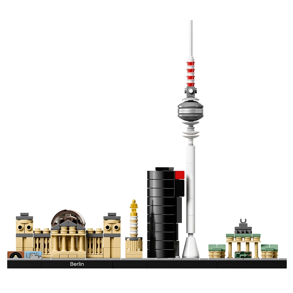 Berlin LEGO Architecture 21027 Skyline Bauset