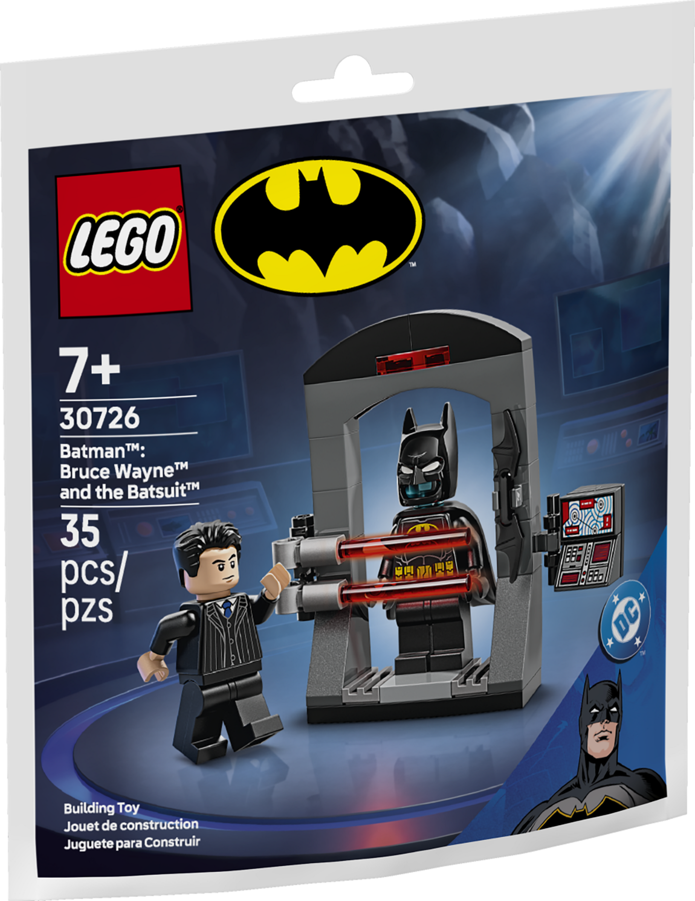 大小三専用 Batman™: Bruce Wayne™ and the Batsuit™ 30726 | Batman™ | Buy