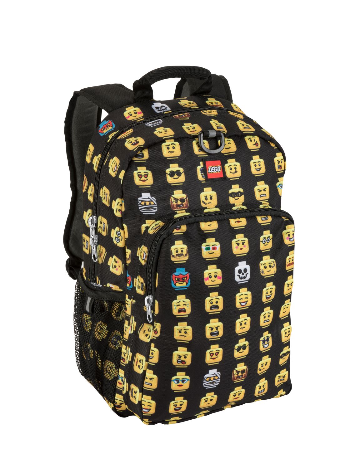 Minifigure Heads Lunch Bag