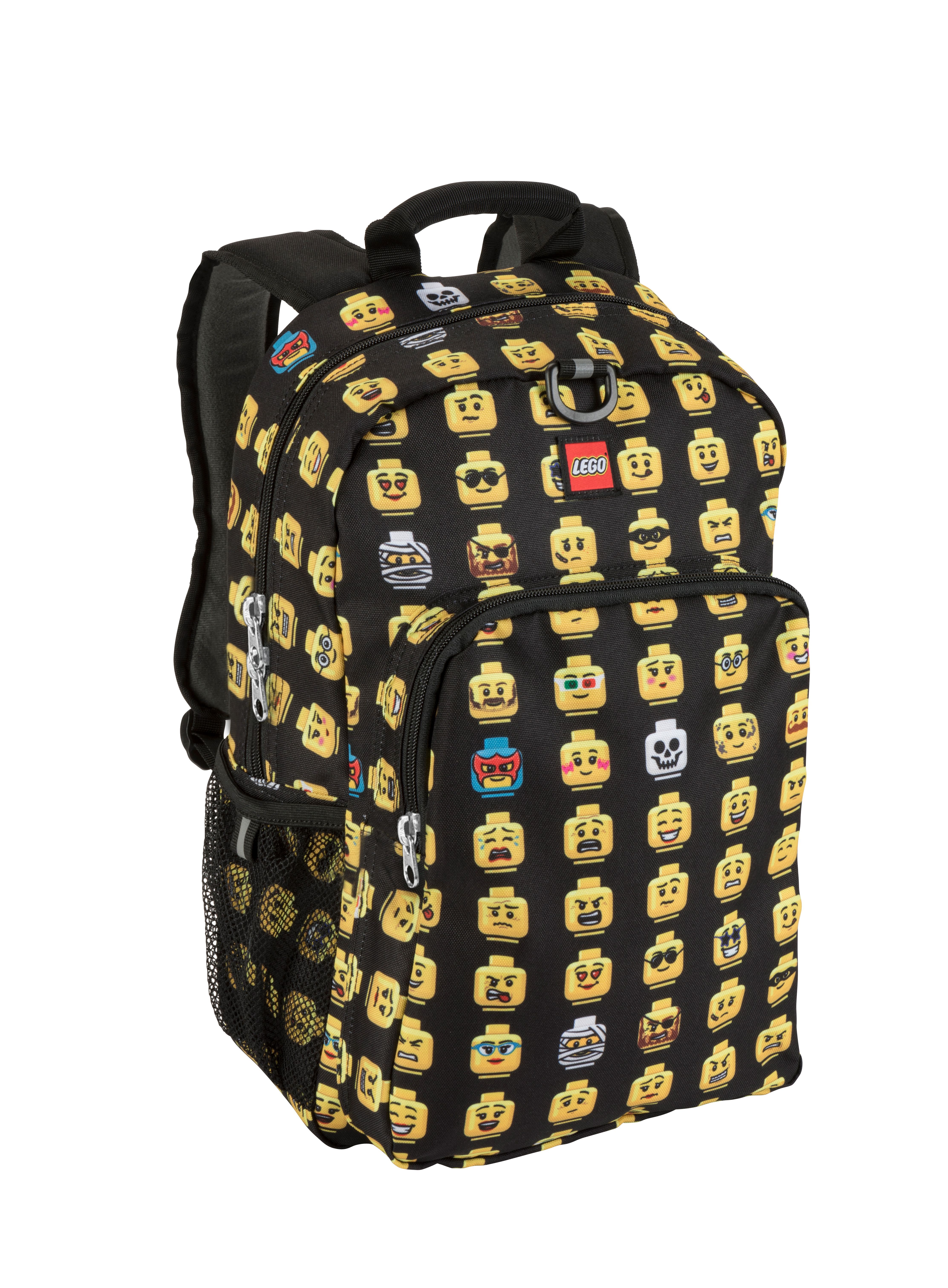 Minifigure Heads Lunch Bag