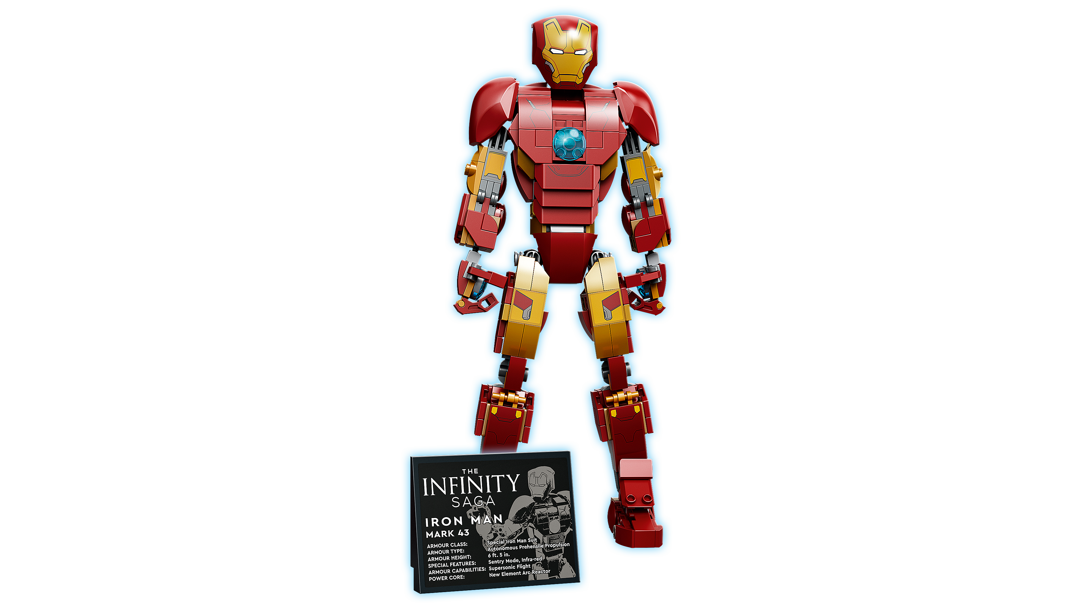 LEGO 76206 Marvel L'Armure Articulée d'Iron Man, – TECIN HOLDING