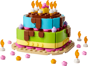 Le gâteau d'anniversaire