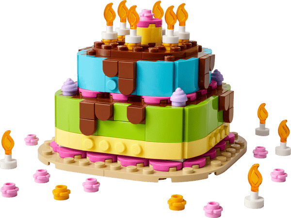 LEGO 40815 Le gâteau d'anniversaire