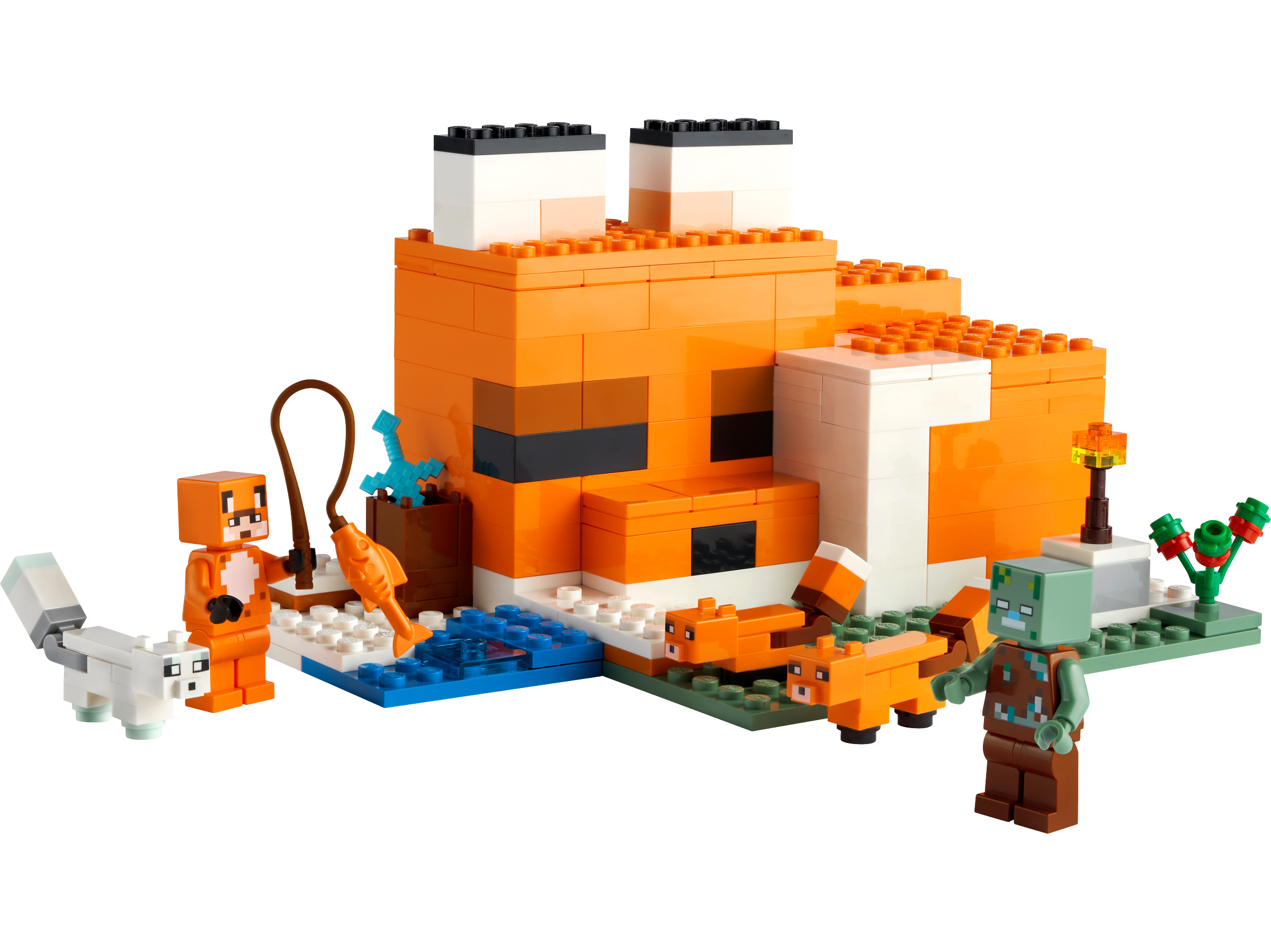 jord Kan ikke lide rynker The Fox Lodge 21178 | Minecraft® | Buy online at the Official LEGO® Shop US