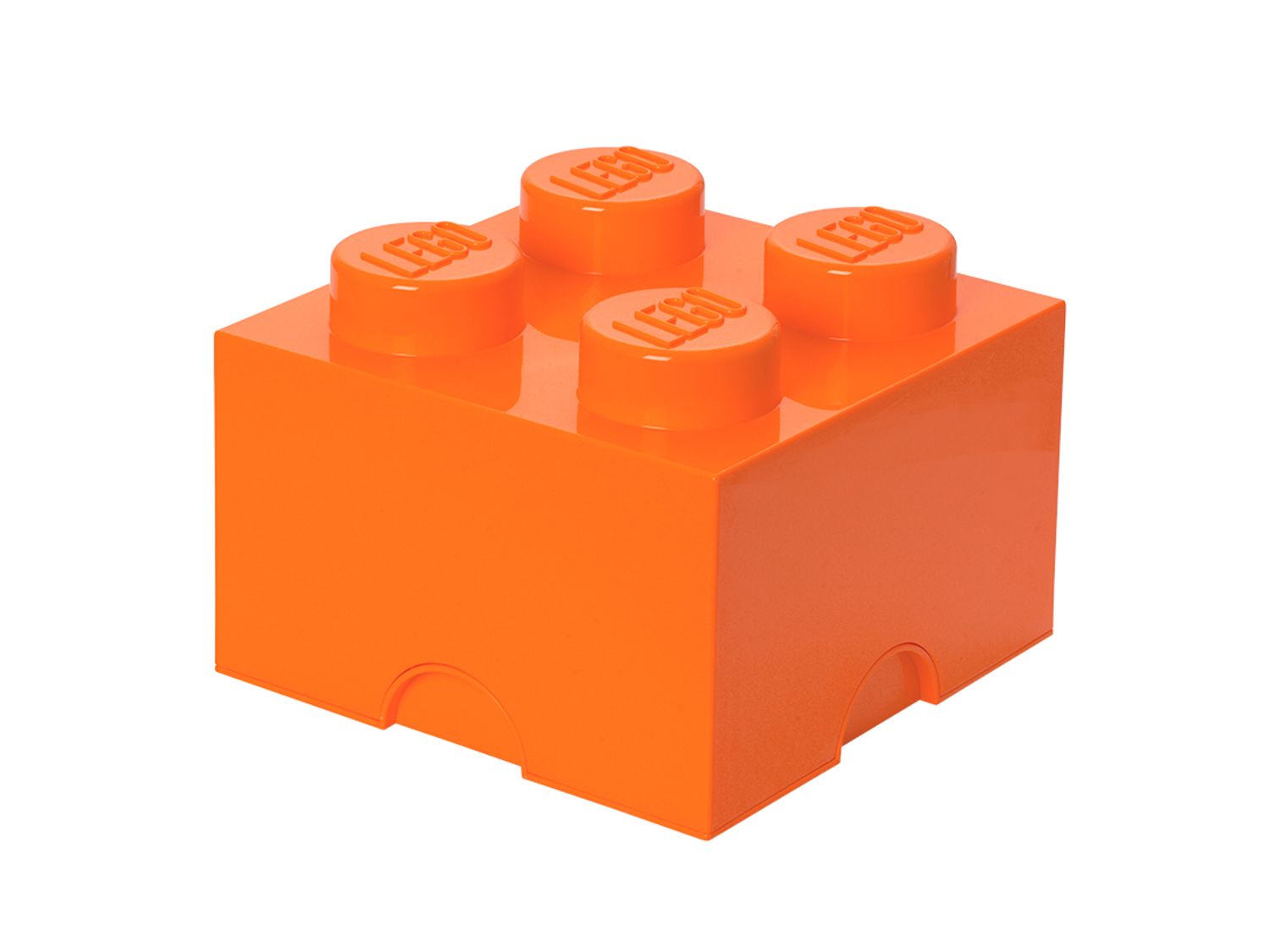 4-Stud Storage Brick – Orange