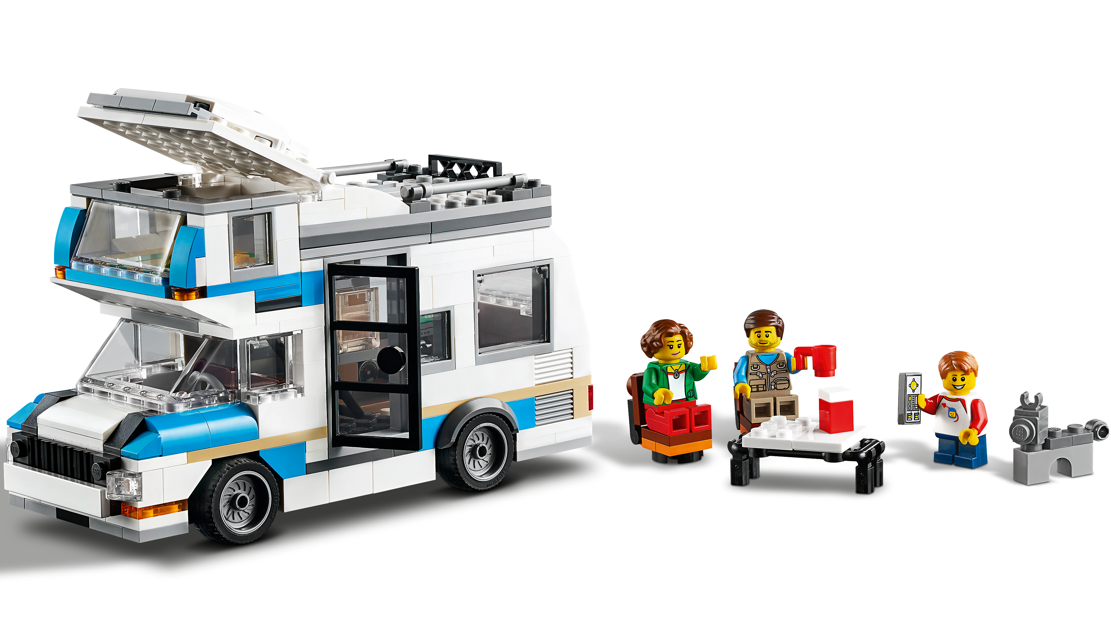 Caravan Holiday 31108 | Creator 3-in-1 Buy online the Official LEGO® Shop US