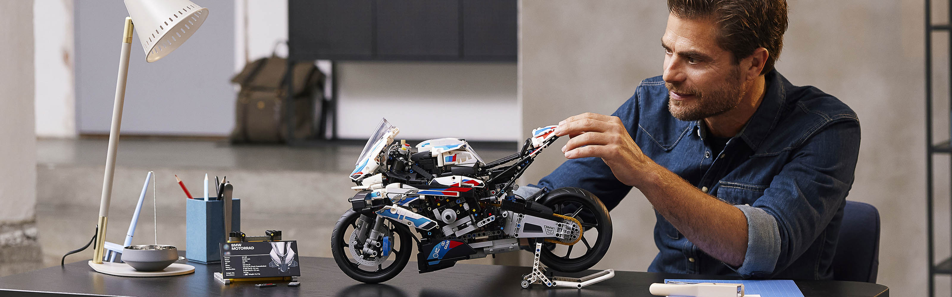How we made the LEGO® Technic™ BMW M 1000 RR just like the real