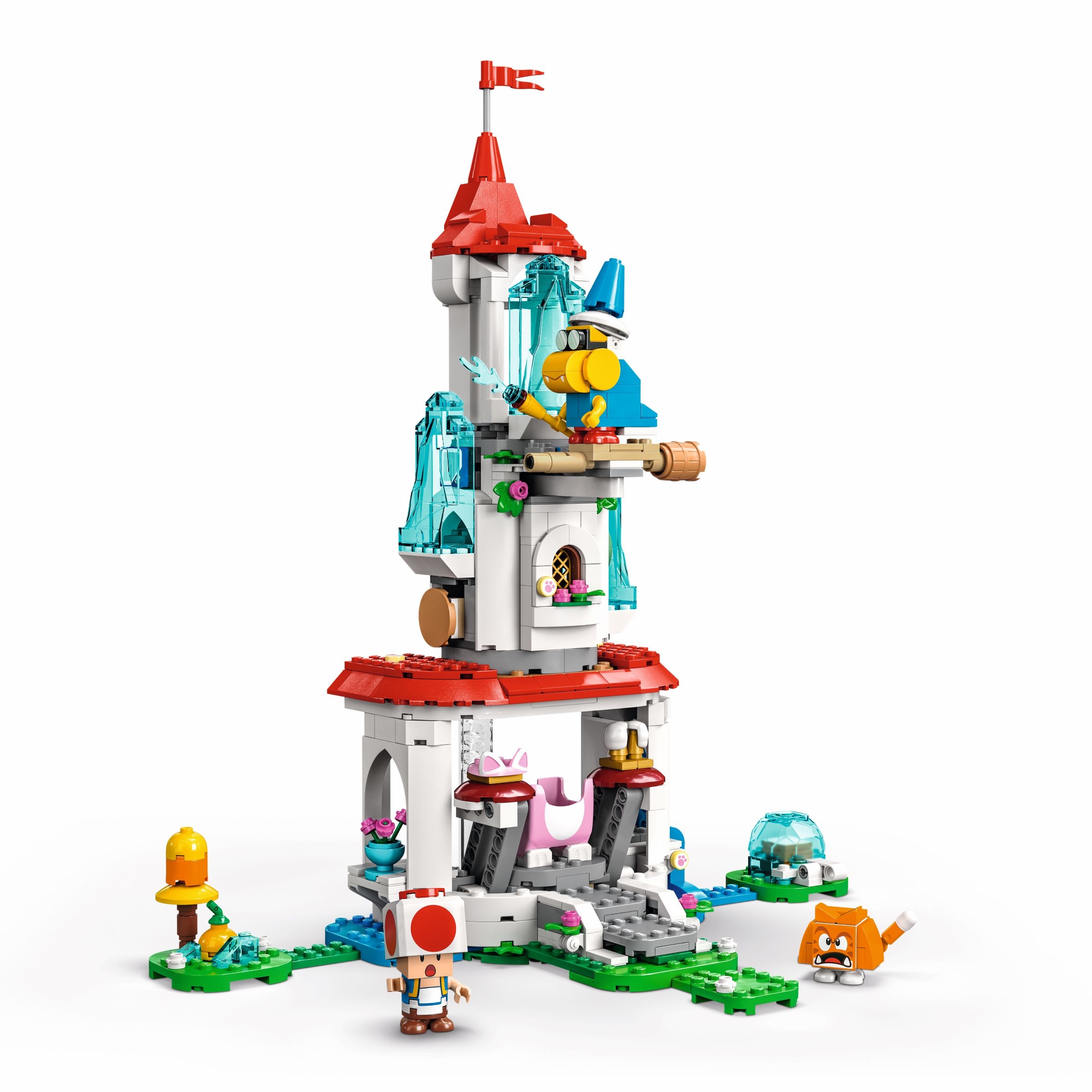 Cat Peach Suit and Frozen Tower Expansion Set 71407 | LEGO® Super Mario™ |  Buy online at the Official LEGO® Shop GB