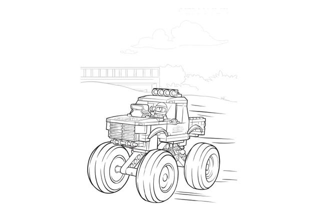 hitachi lego coloring pages
