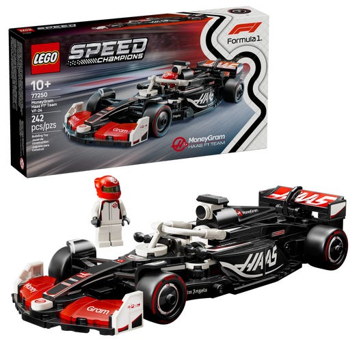 LEGO 77250 - MoneyGram Haas F1® Team VF-24-racerbil