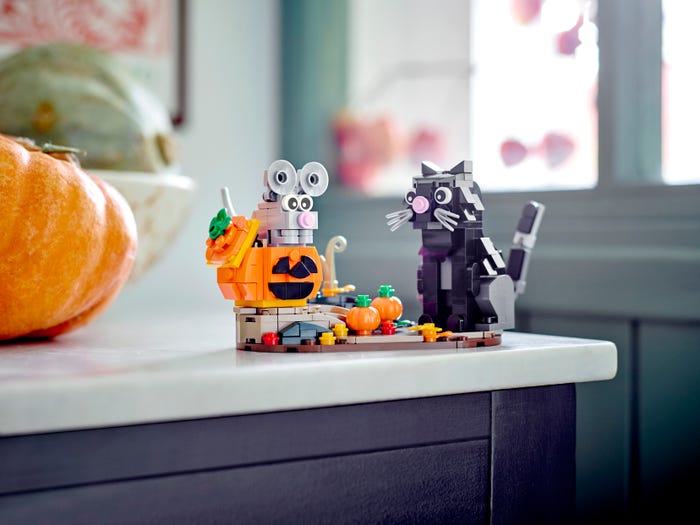 Sådan udsmykker dit hus halloween | Officiel LEGO® Shop DK