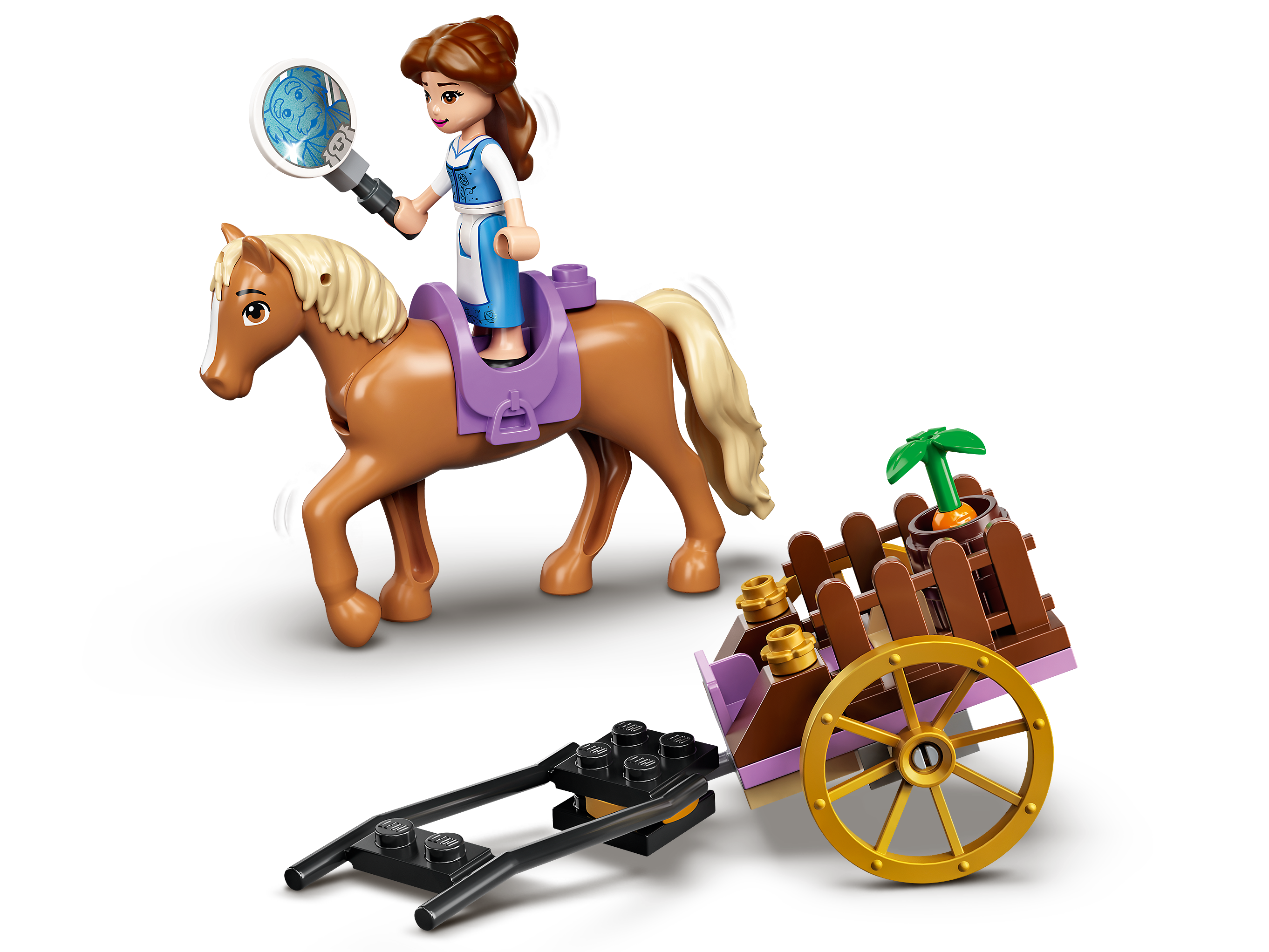 Beg Mover charging Belle and the Beast's Castle 43196 | Disney™ | Buy online at the Official  LEGO® Shop US