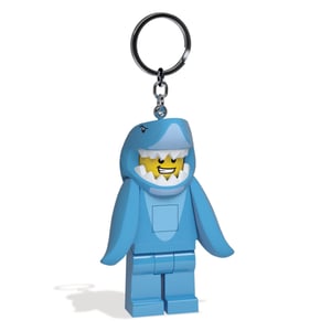 Porte-clés lumineux Homme en costume de requin