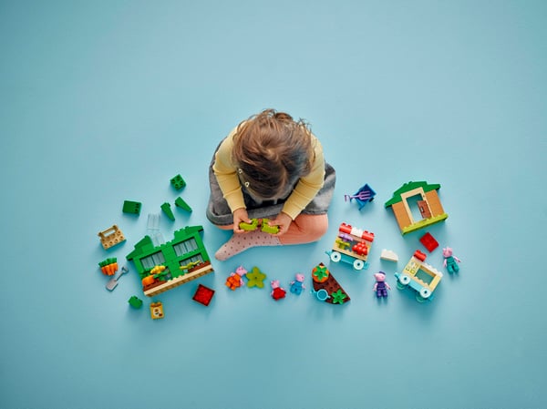 LEGO 10461 Le jardin de Papy Pig et la serre — visuel 6 sur 7