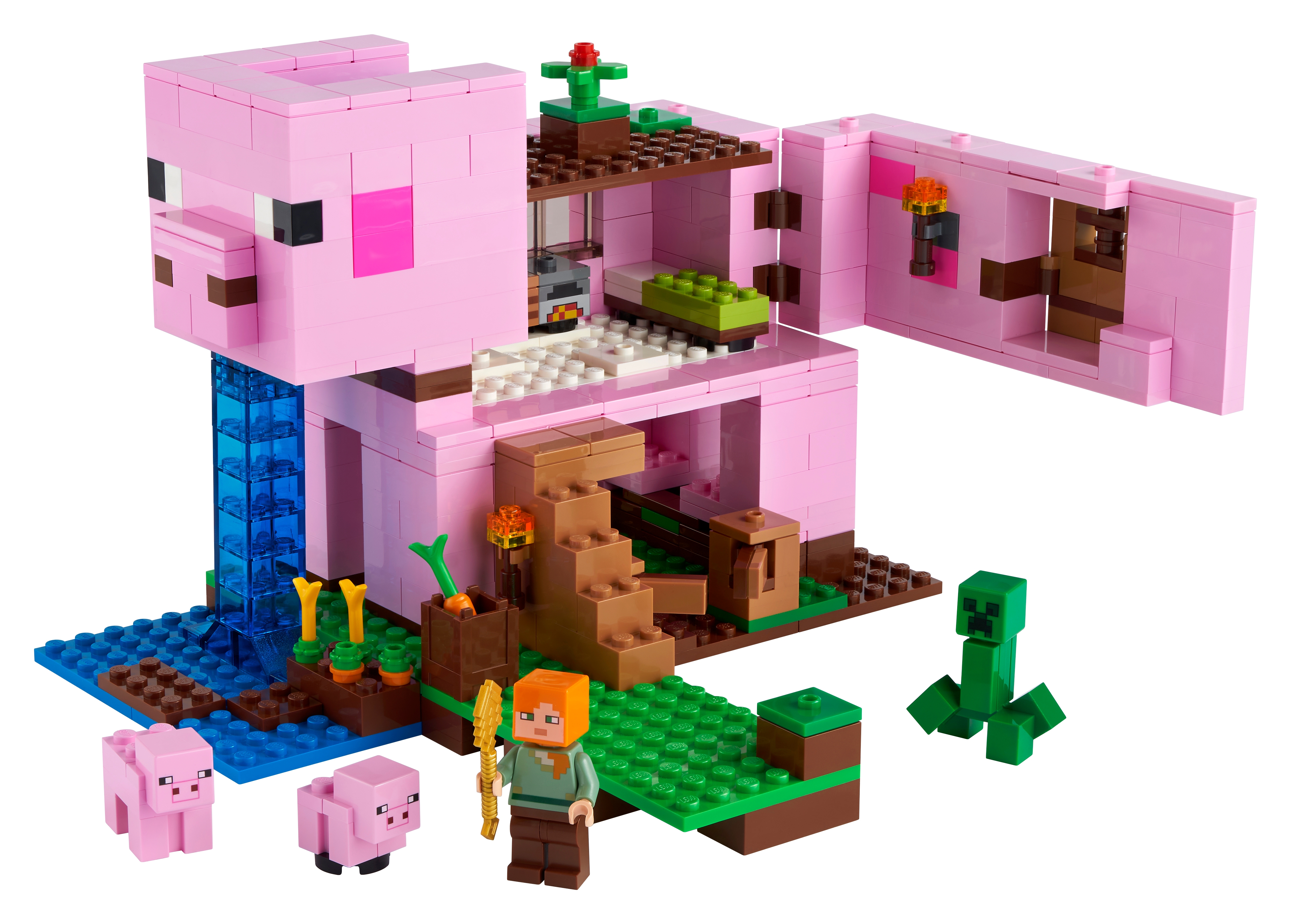 The Pig House 21170 Minecraft® | Buy online at the Official LEGO® Shop US