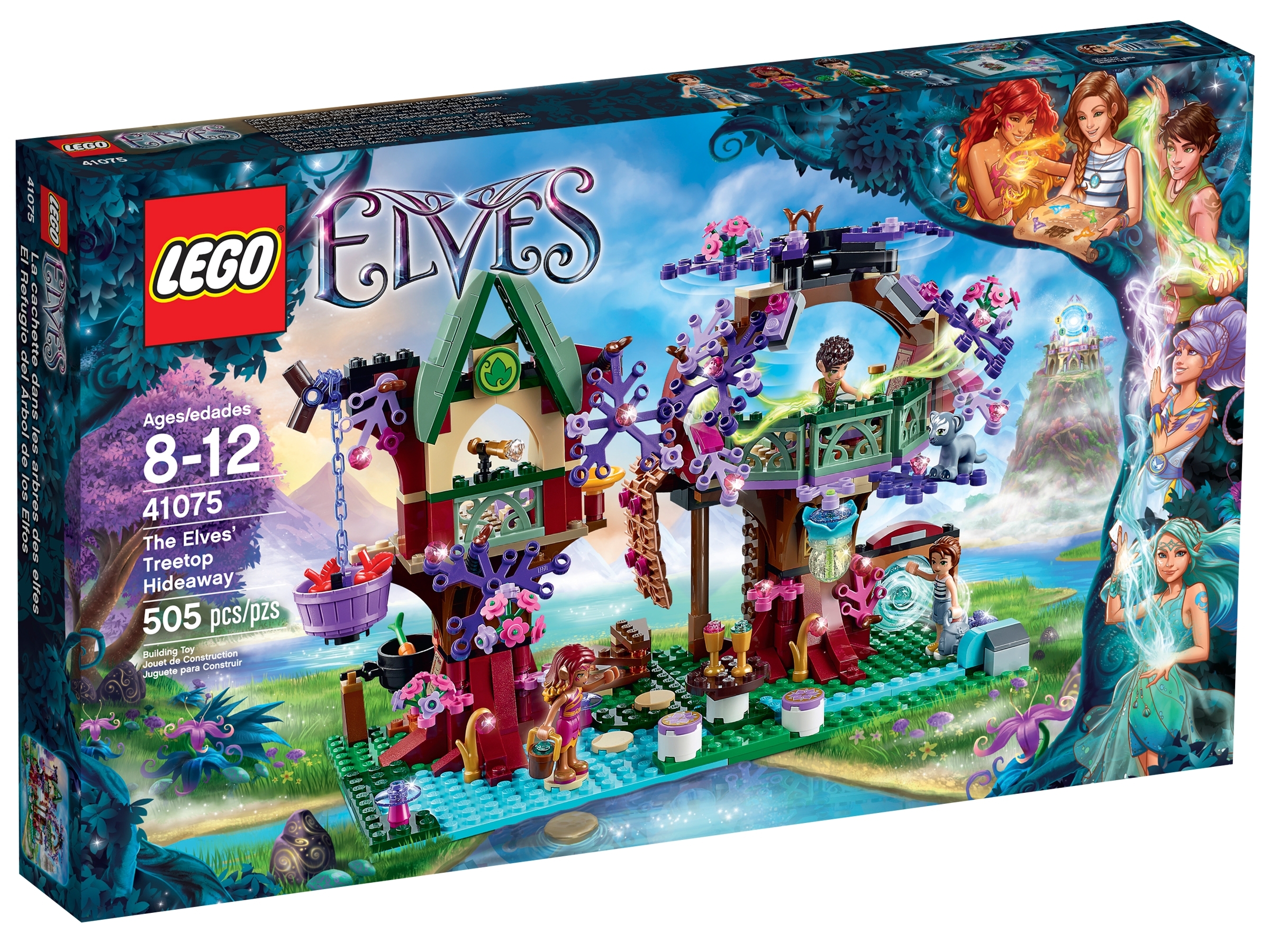 Conserveermiddel opvolger Aanmoediging The Elves' Treetop Hideaway 41075 | Elves | Buy online at the Official LEGO®  Shop US