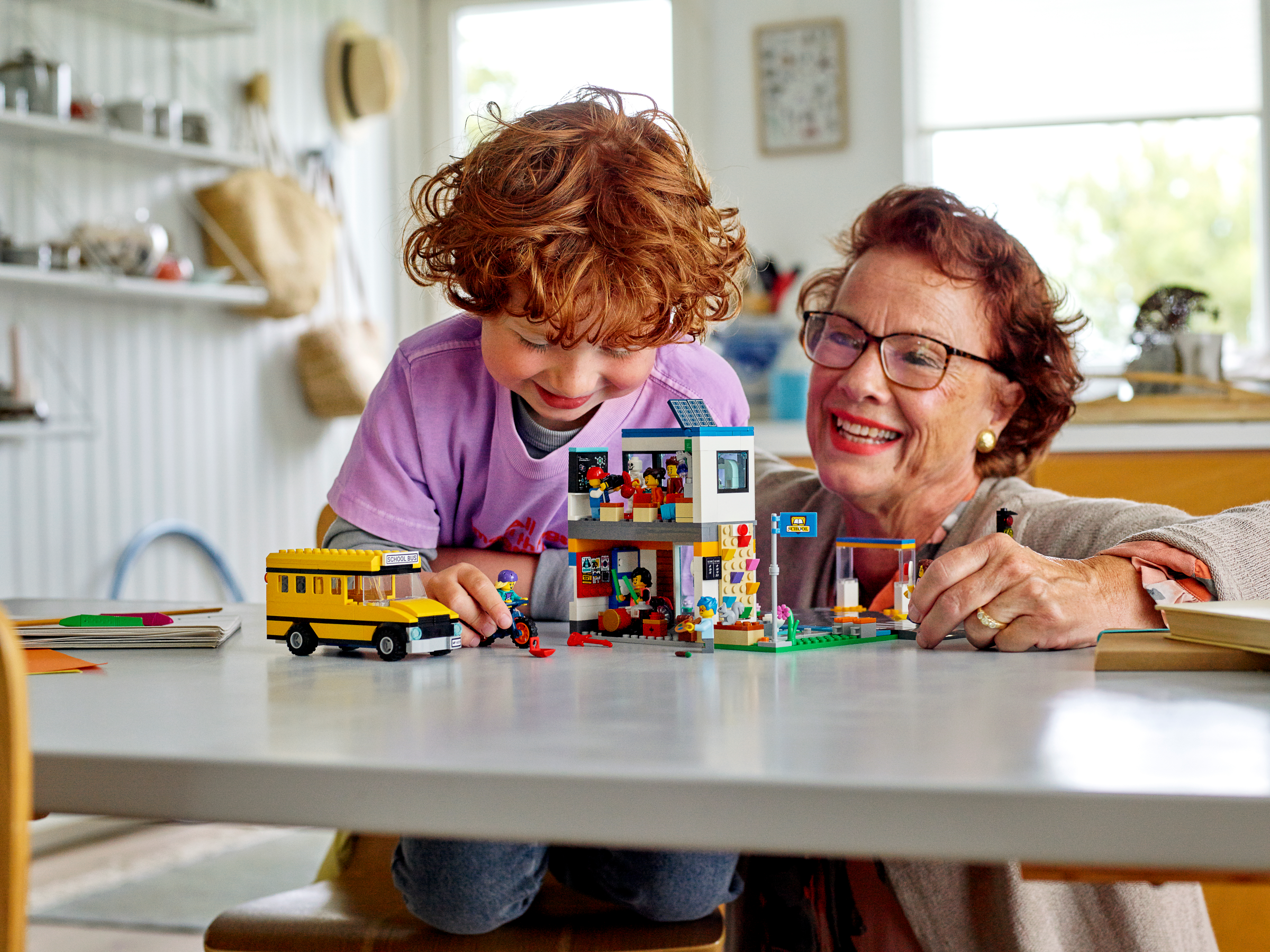 LEGO City School Day 60329 Building Kit; Toy School Playset with 2 City TV  Characters, for Kids Aged 6 and up (433 Pieces)