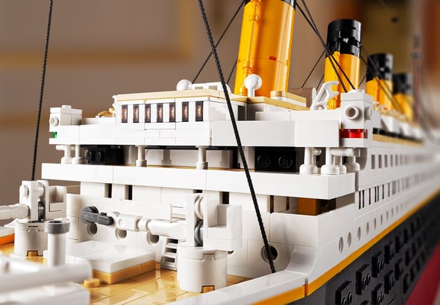 Cruise Ship Titanic Lego Lego's New 9,090-Piece Titanic Set Is Now