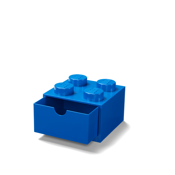 LEGO 5006141 Brique 4 tenons avec tiroir – bleu — visuel 3 sur 3