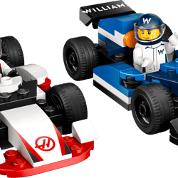 F1® Williams Racing & Haas F1® Race Cars