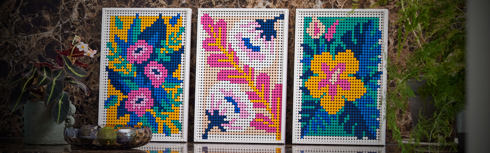 idea アイデア　312 Alternative Ways to Build the LEGO® Art Floral Art Set | Official