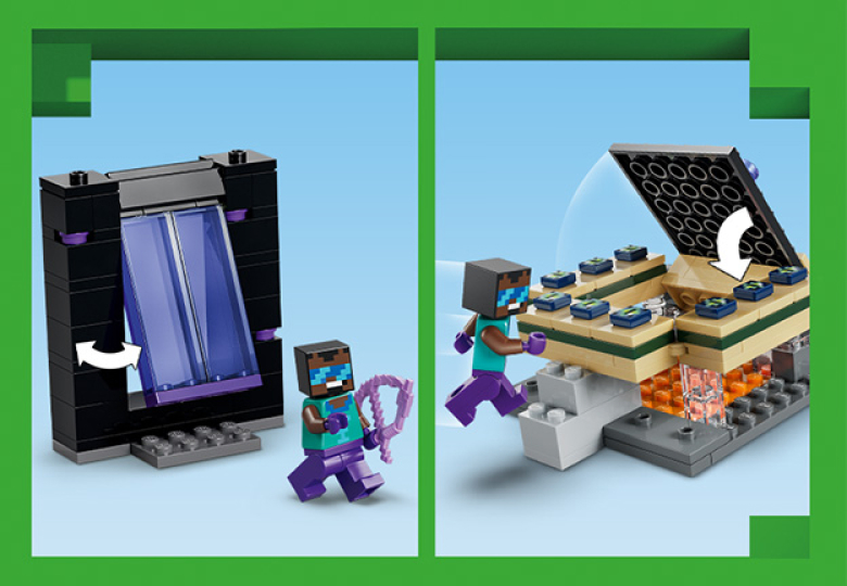 Nether & End Portal Journey 21584 | Minecraft® | Buy online at the