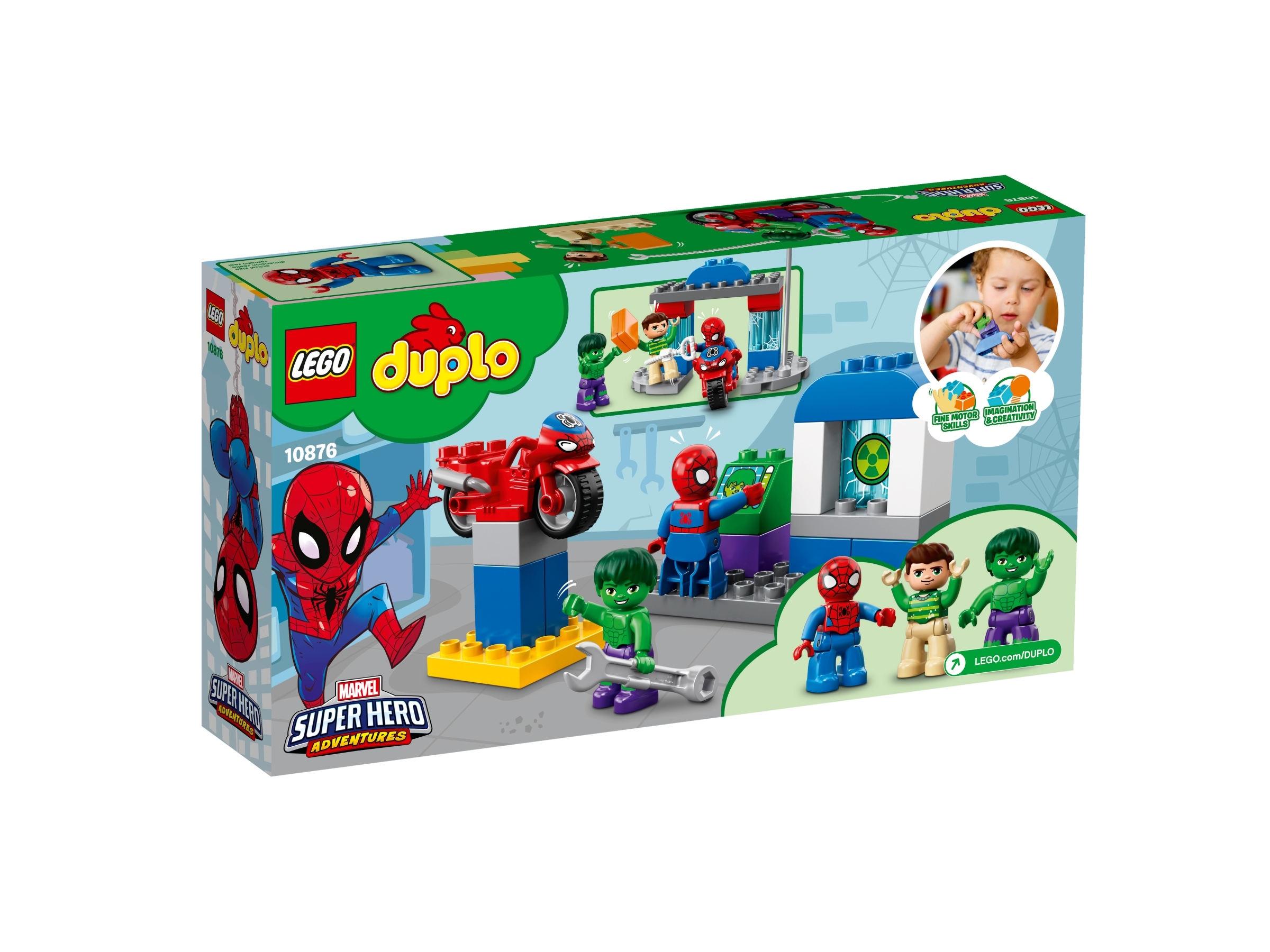 LEGO Duplo Super Heroes Duplo Super Heroes Spider-Man & Hulk Adventures 10876,, 