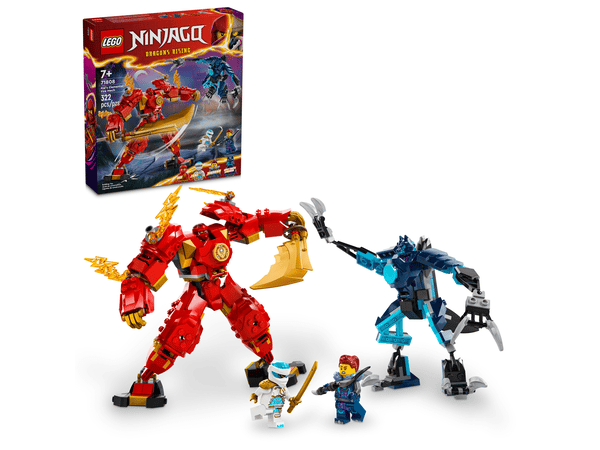 LEGO 71808 Le robot élémentaire du feu de Kai — visuel 2 sur 8