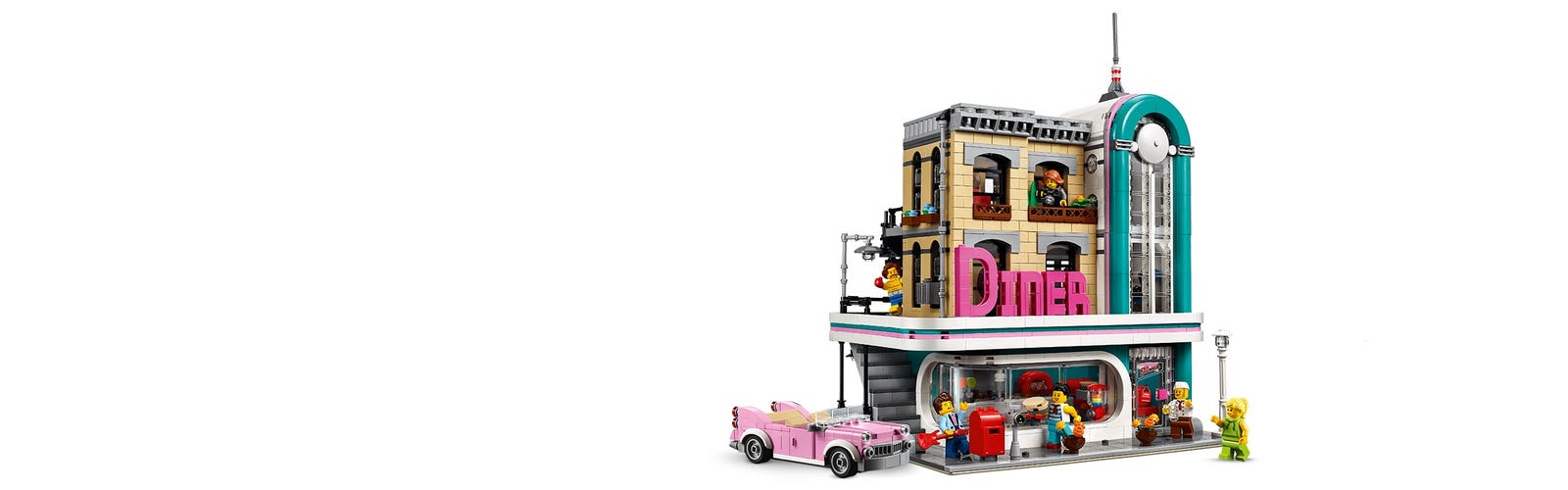 Downtown Diner 10260 Creator Expert Buy online at the Official