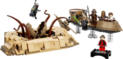 L’esquif du désert et la fosse du Sarlacc
