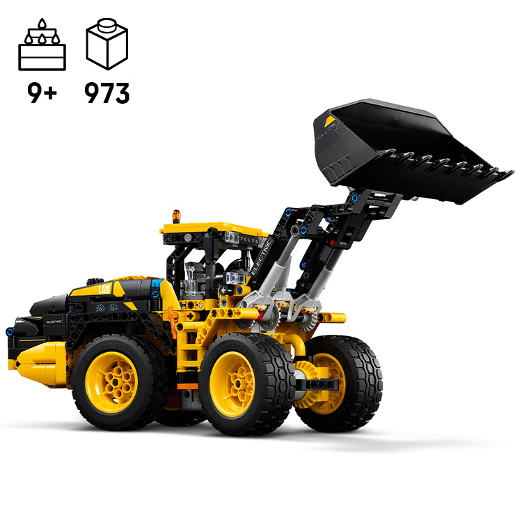 Volvo L120 Electric トラクターショベル 42209 | テクニック |レゴ
