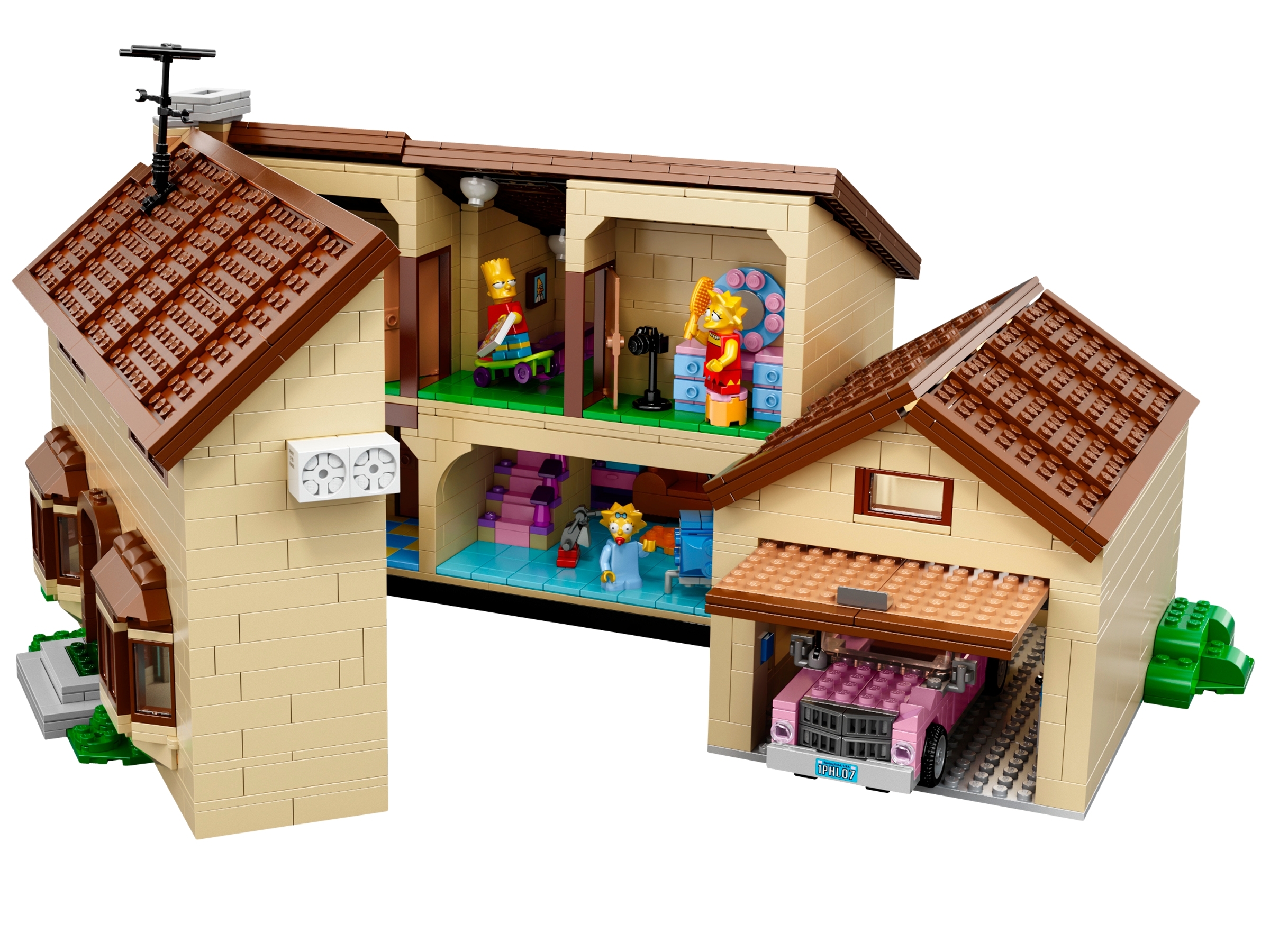 Inferir Indefinido Solenoide The Simpsons™ House 71006 | The Simpsons™ | Buy online at the Official LEGO®  Shop US