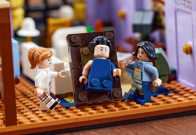 Gli appartamenti di Friends 10292, LEGO® Icons
