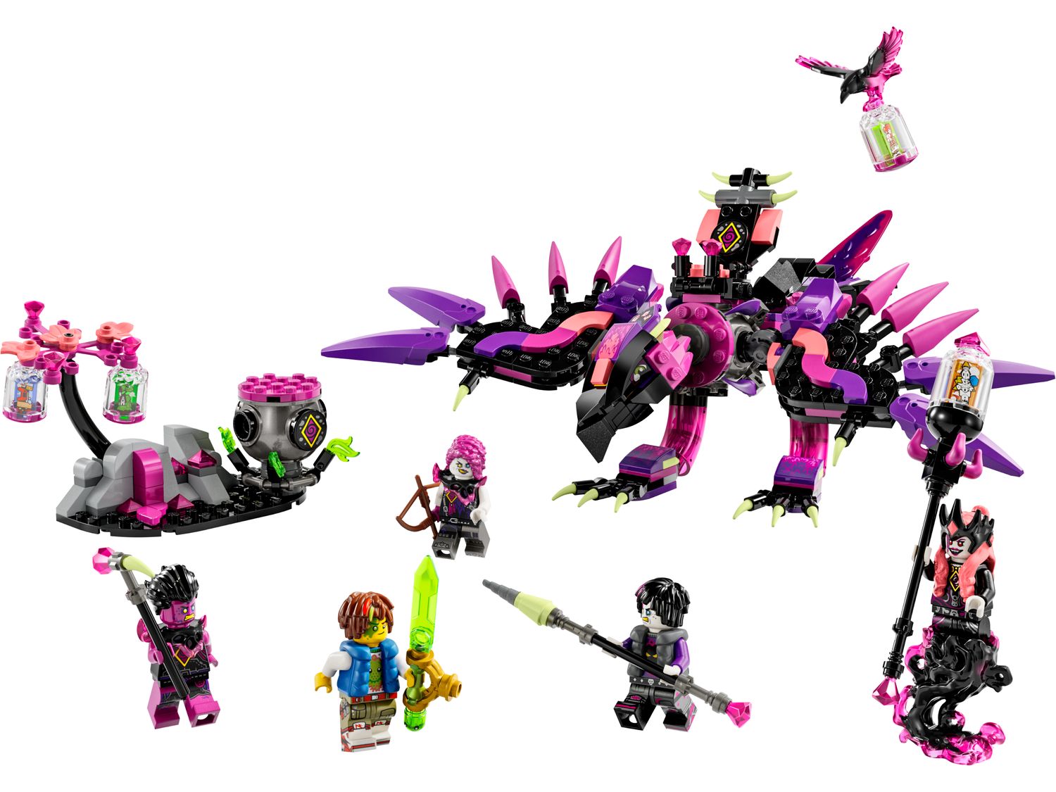The Never Witch's Nightmare Creatures 71483 | LEGO® DREAMZzz The Never Witch's Nightmare Creatures 71483 | LEGO® DREAMZzz