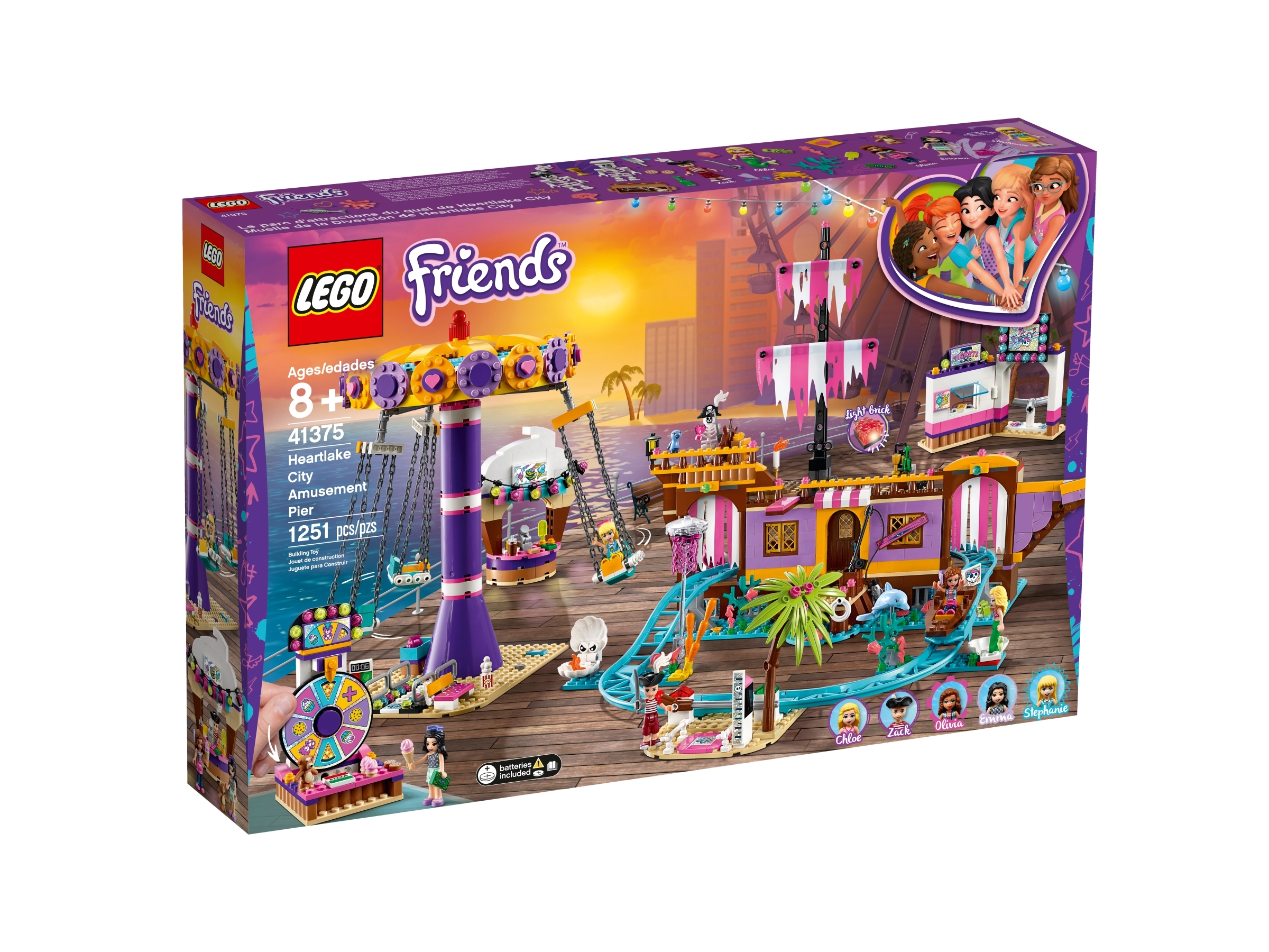 Heartlake City Amusement Pier 41375 | Friends | online at the Official LEGO® Shop US