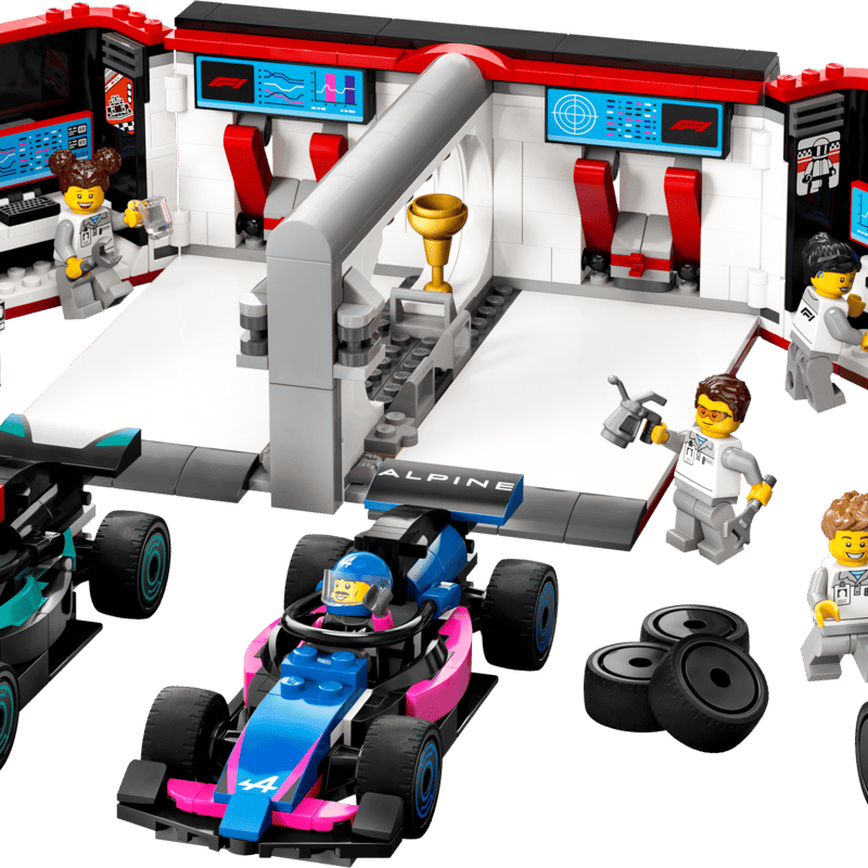 F1® Garage & Mercedes-AMG & Alpine Cars 60444 | City | Buy online F1® Garage & Mercedes-AMG & Alpine Cars 60444 | City | Buy online