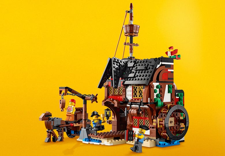 Pirate Island Lego Old Pirate Sets Pirate Ship 31109 Creator 3-in