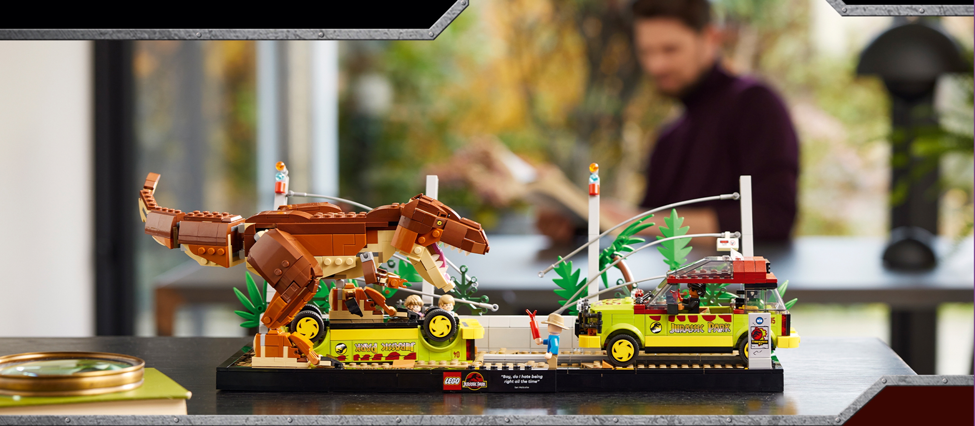 Jurassic Park Dinosaurier Figuren World Minifiguren kompatibel mit Lego Neu 1.5 