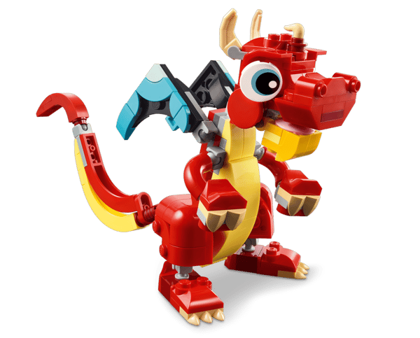 LEGO 31145 Le dragon rouge — visuel 3 sur 8