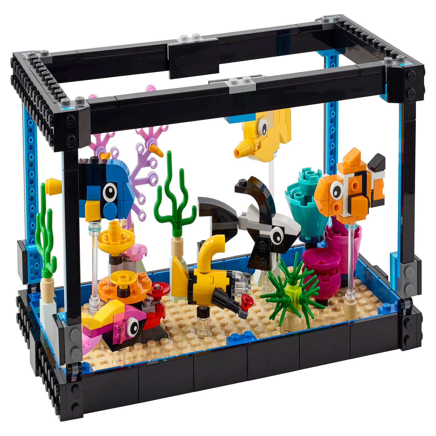 Lego Creator Fish Tank 31122 Exclusive 3-in-1 Building Set,8 years and up