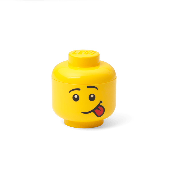LEGO 5006210 Rangement en forme de tête de garçon LEGO® – Mini (comique)
