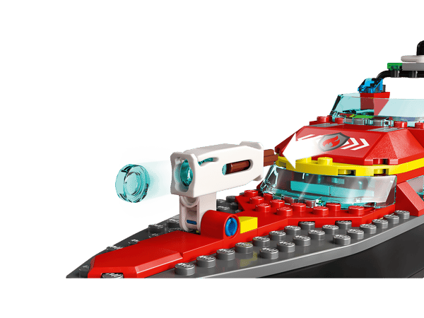 LEGO 60373 Le bateau de sauvetage des pompiers — visuel 4 sur 8
