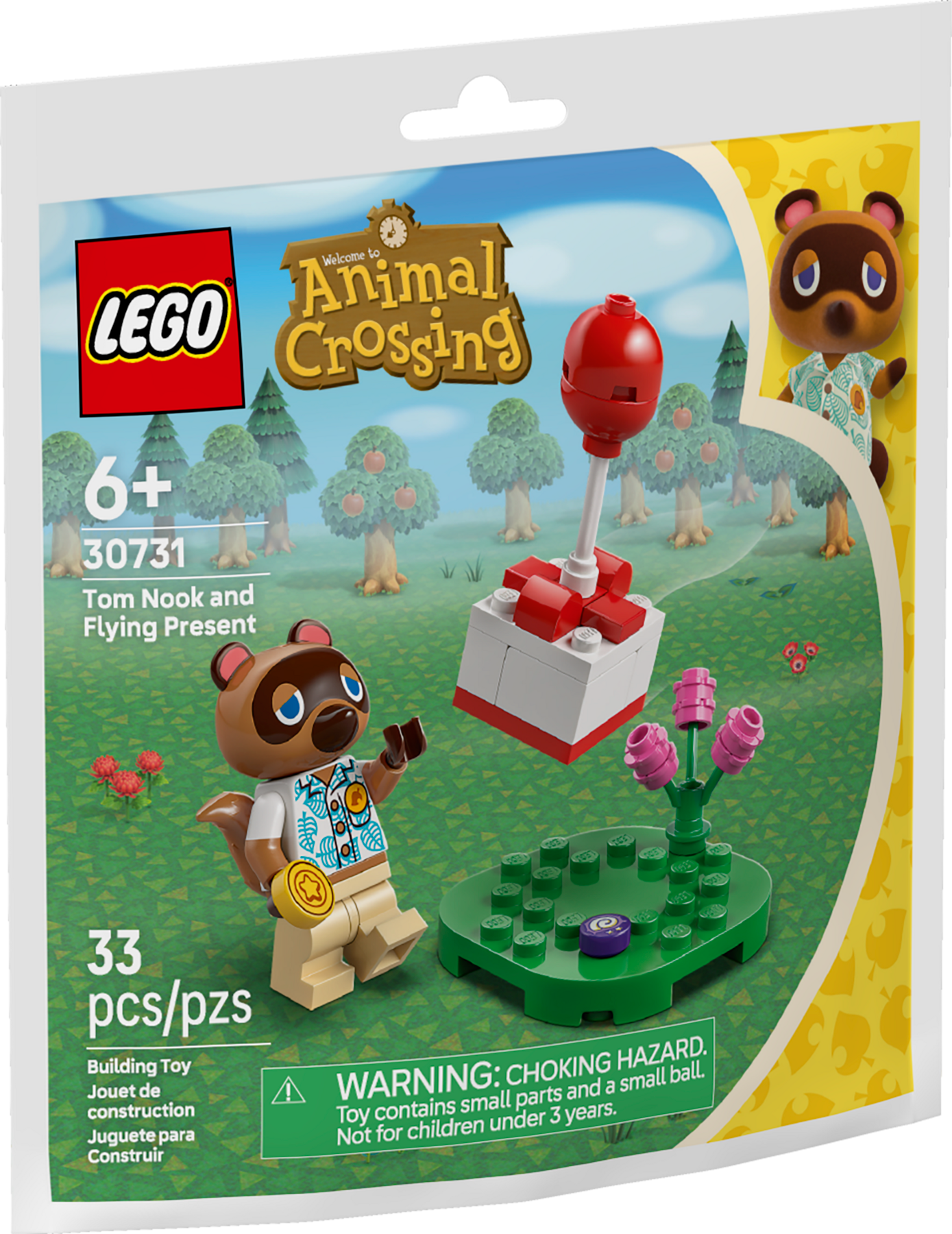 Tom Nook și un cadou zburător 30731 | Animal Crossing™ | Cumpără