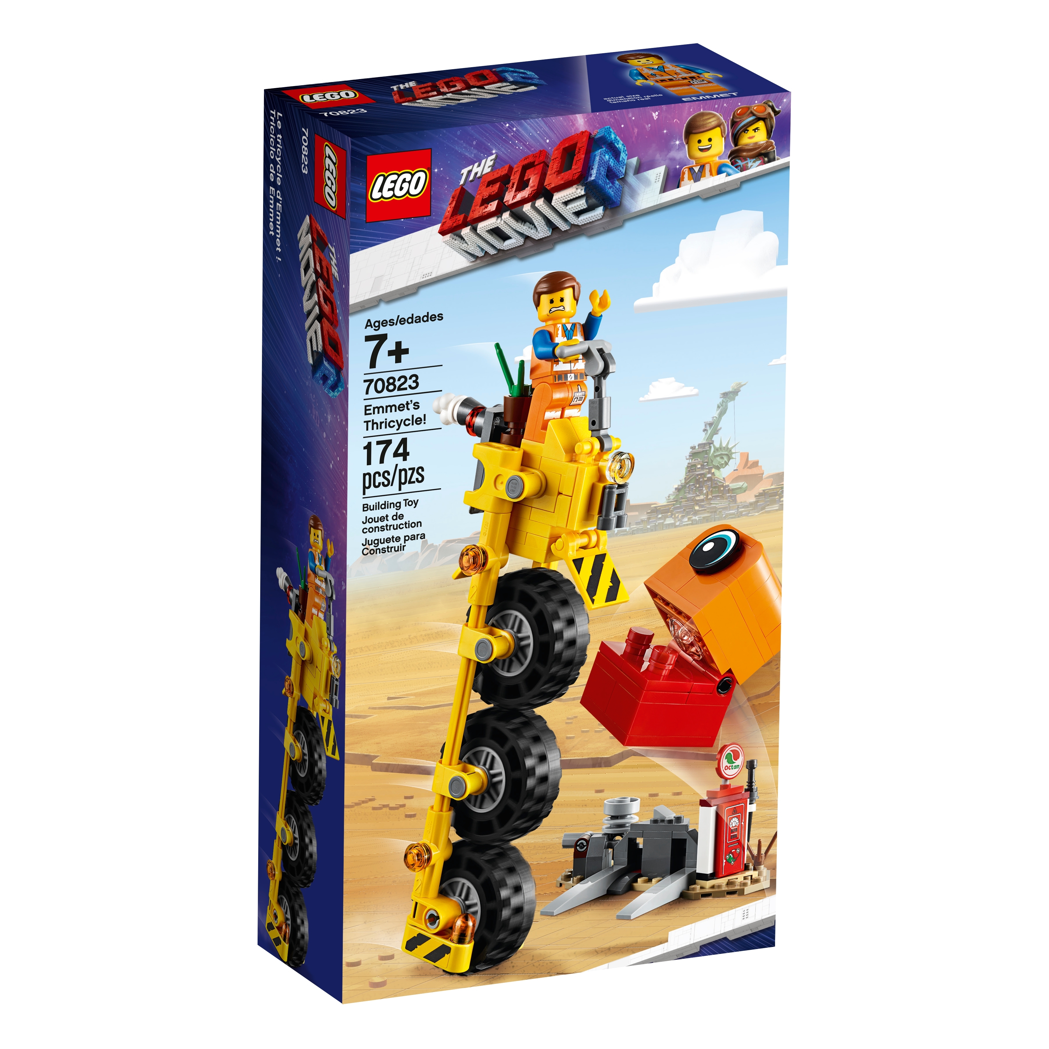 Konvertere affald Urimelig Emmet's Thricycle! 70823 | THE LEGO® MOVIE 2™ | Buy online at the Official  LEGO® Shop US